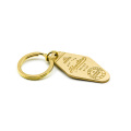 Yiwu Fashion Keychain Hersteller Gold Silber Platted Key Ring Custom Metall Gravured Logo Sportmedaille Schlüsselkette